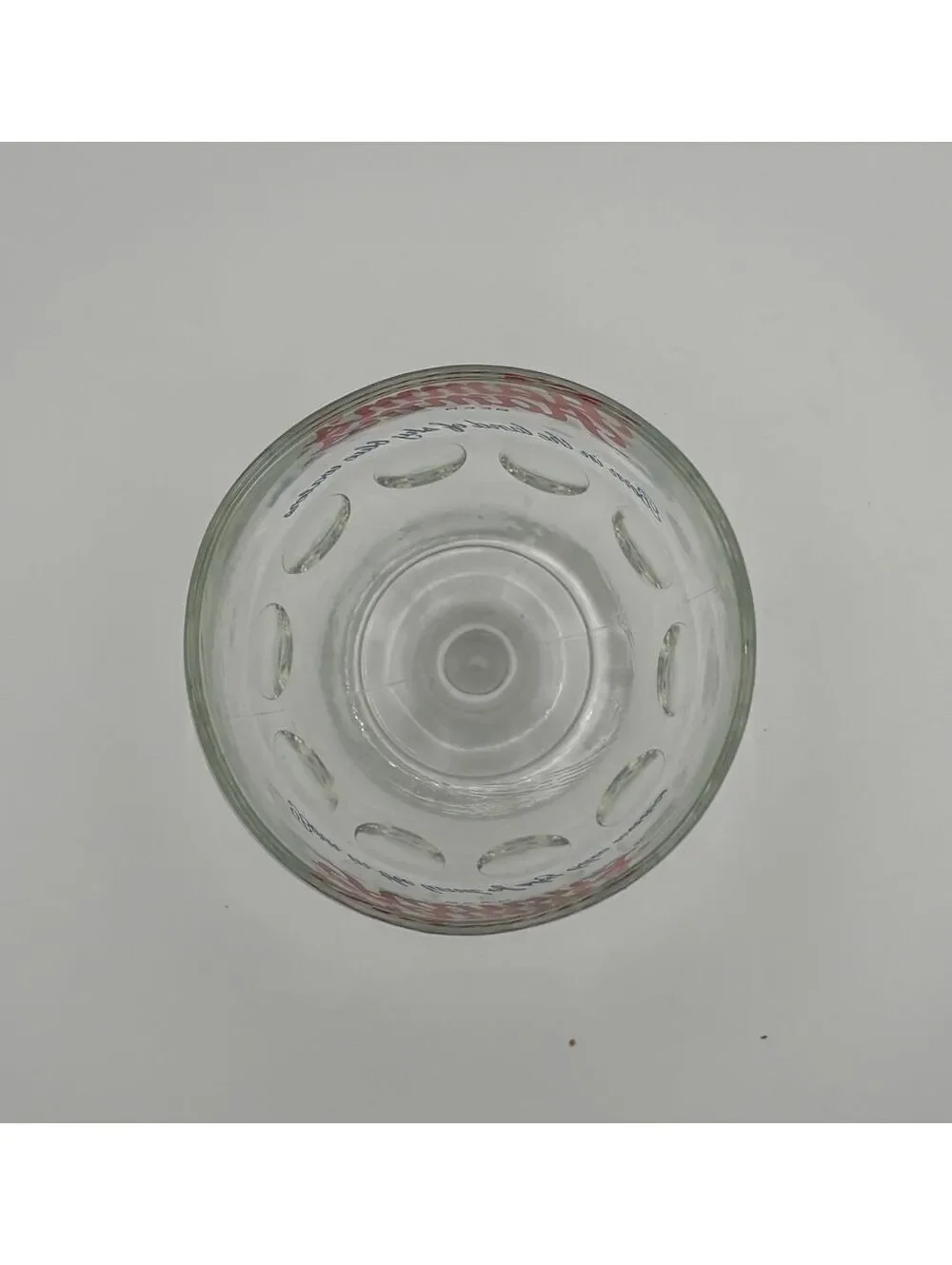 VTG Hamm’s Beer Goblet Glass Thumbprint Chalice From Land of Sky Blue Waters